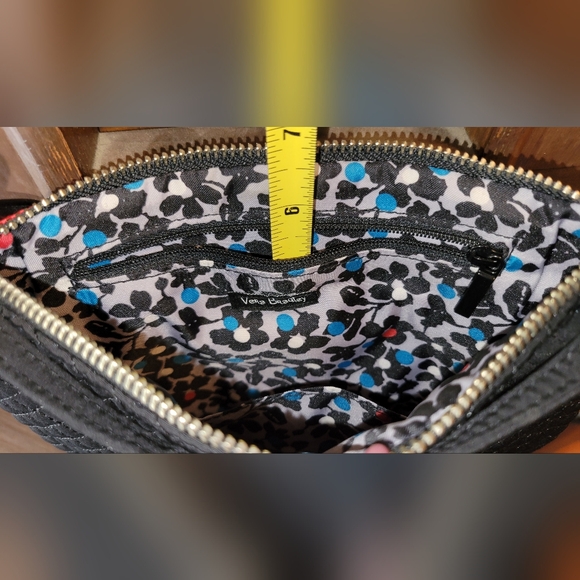 Vera Bradley RFID Blocking Winter Patchwork Pattern Crossbody Bag - Picture 14 of 15